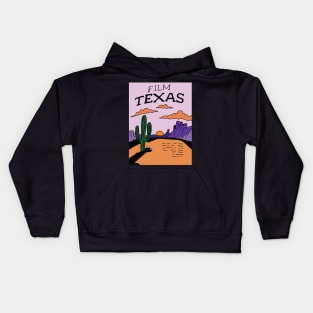 Film Texas Ad Kids Hoodie